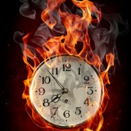 clock-in-fire.dreamstime