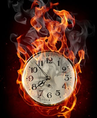clock-in-fire.dreamstime