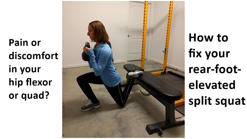 fix your rear foot elevated split squat